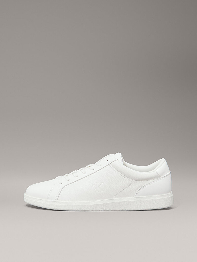 Calvin Klein Beyaz Renkli Erkek Low Profile Cupsole Sneaker