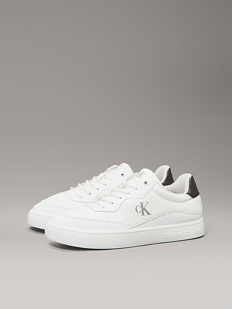 Calvin Klein Beyaz Renkli Erkek Classic Cupsole Tech Sneaker