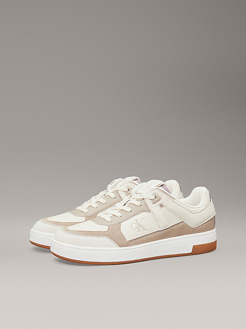 Calvin Klein Çok renkli Renkli Erkek Basket Cup Low Laceup Sneaker