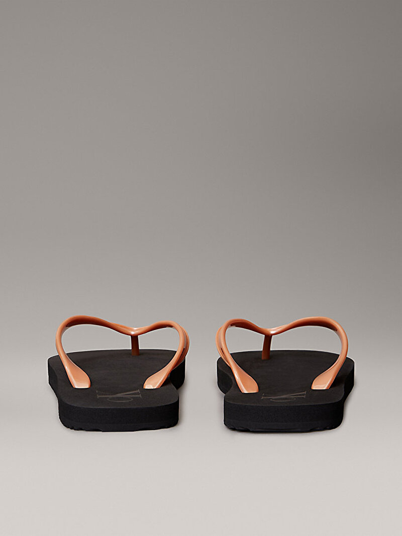 Calvin Klein Pembe Renkli Kadın Plaj Terliği