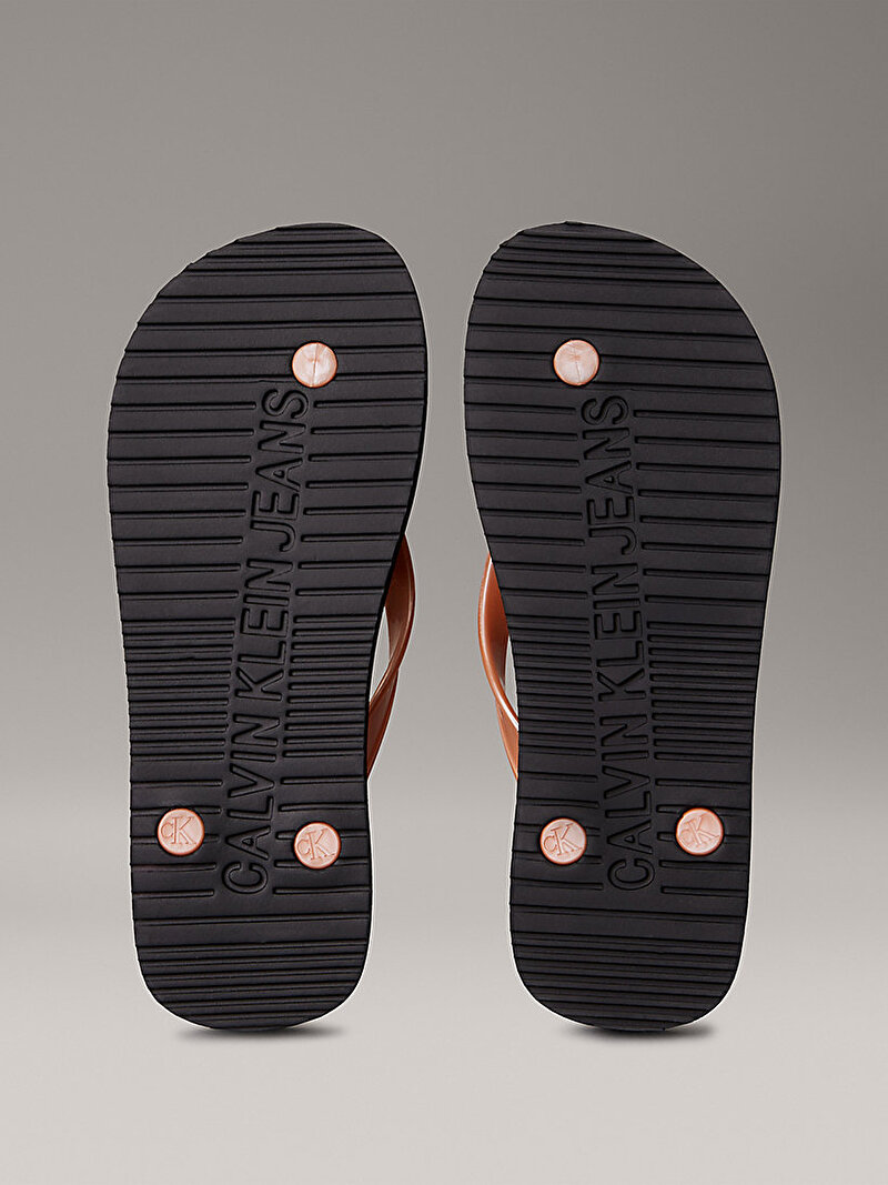 Calvin Klein Pembe Renkli Kadın Plaj Terliği