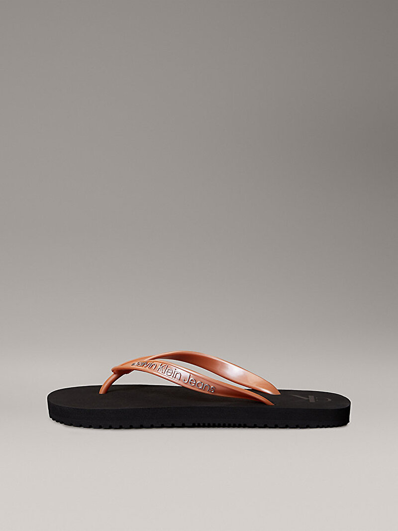 Calvin Klein Pembe Renkli Kadın Plaj Terliği