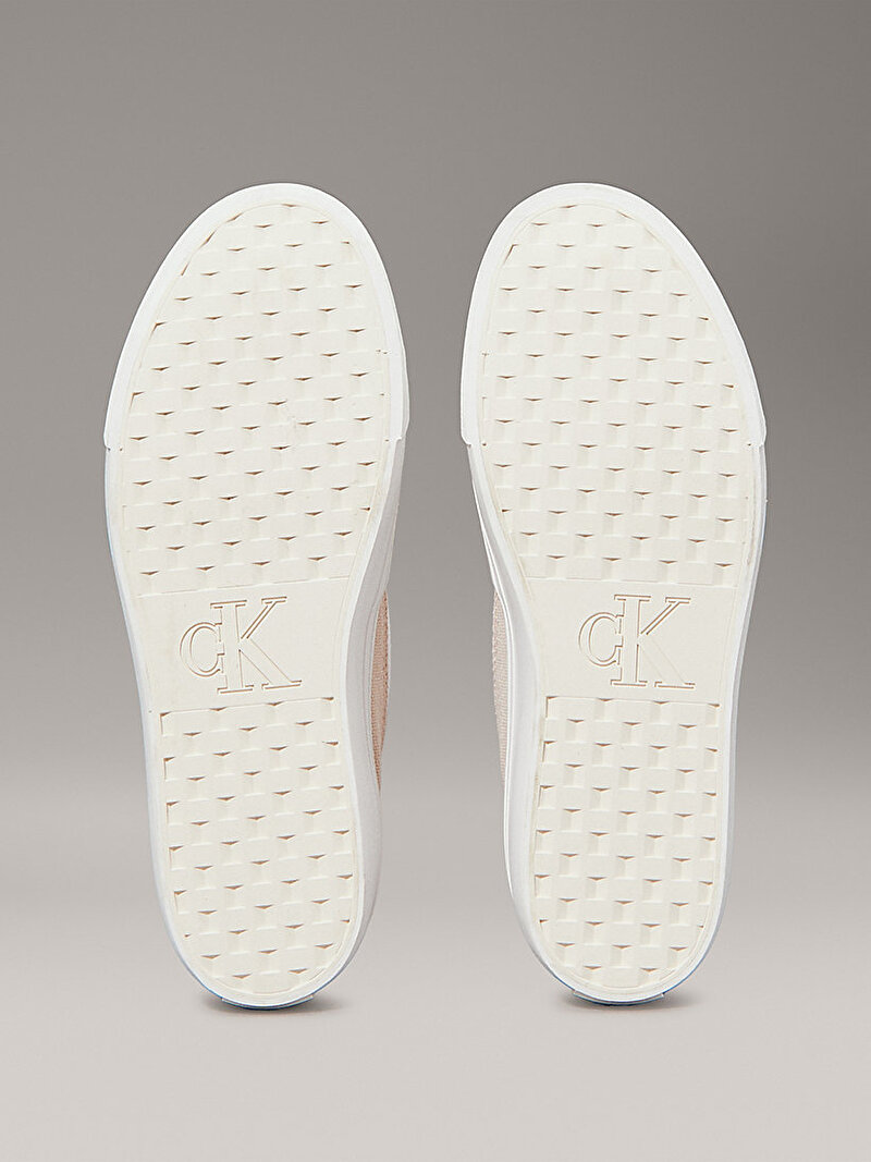 Calvin Klein Beyaz Renkli Kadın Vulcanic Flatform High Sneaker