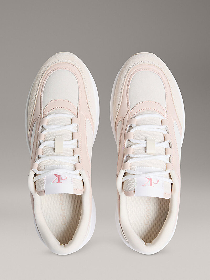 Calvin Klein Pembe Renkli Kadın Retro Tennis Sneaker