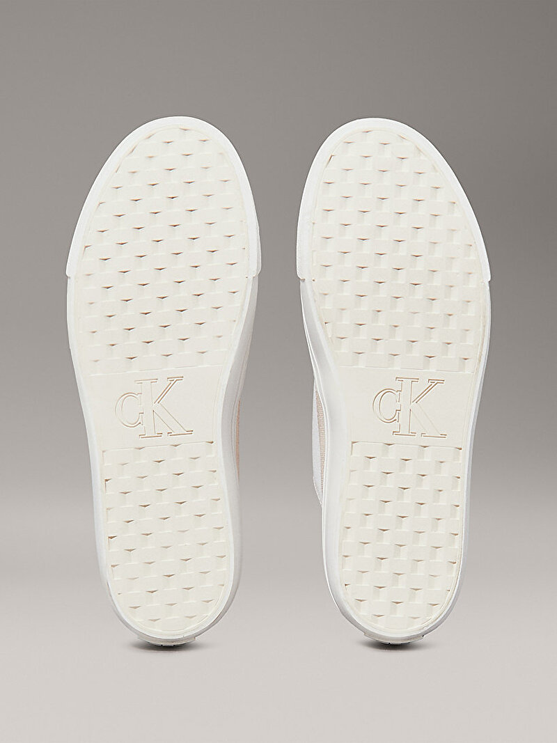 Calvin Klein Beyaz Renkli Kadın Vulcanic Flatform Low Sneaker