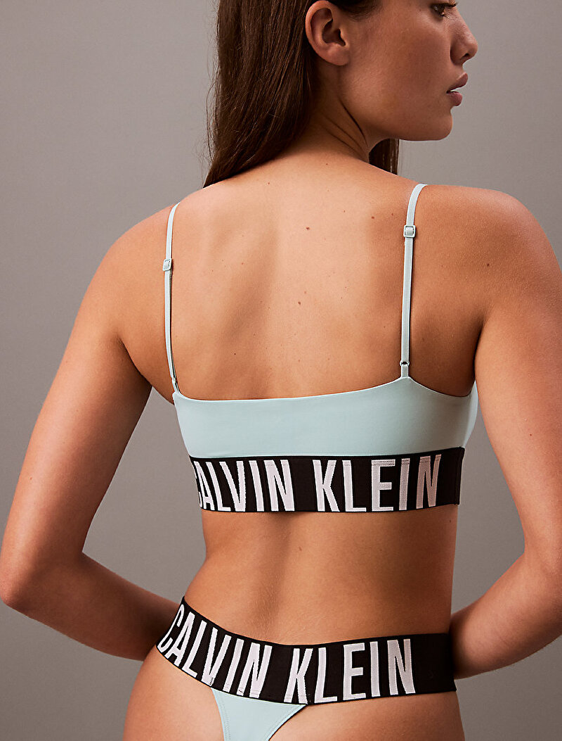 Calvin Klein Mavi Renkli Kadın Unlined Bralet