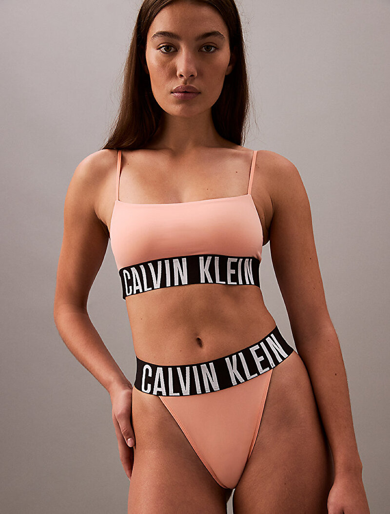 Calvin Klein Pembe Renkli Kadın Unlined Bralet