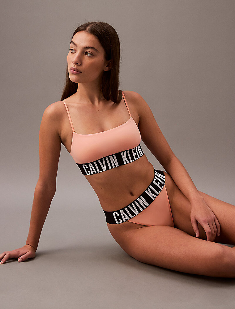 Calvin Klein Pembe Renkli Kadın Unlined Bralet