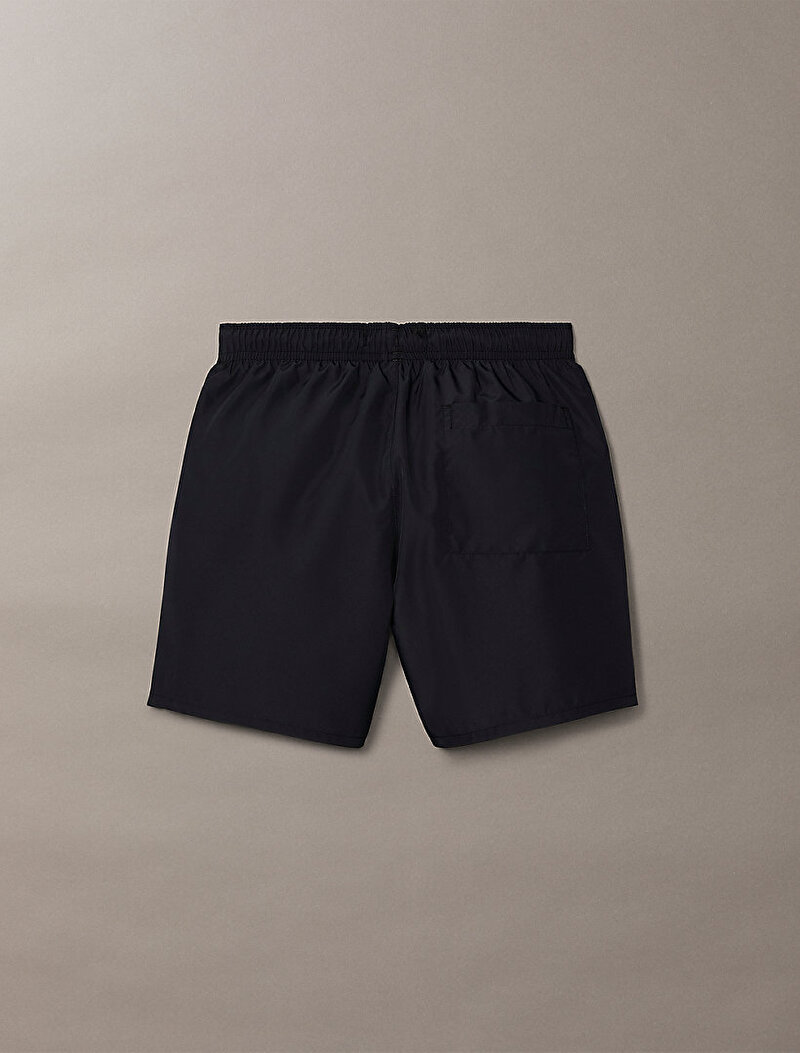 Calvin Klein Siyah Renkli Erkek Çocuk Medium Drawstring Deniz Şortu