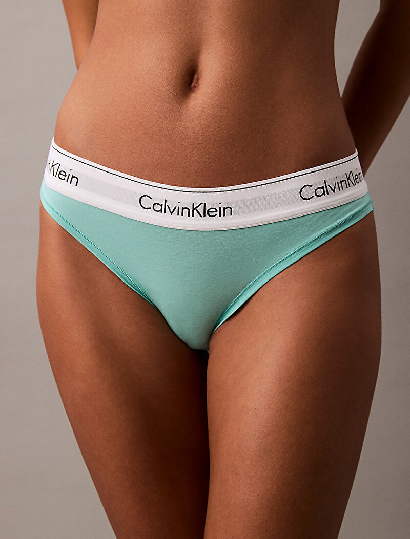 Calvin Klein Mavi Renkli Kadın Bikini Külot
