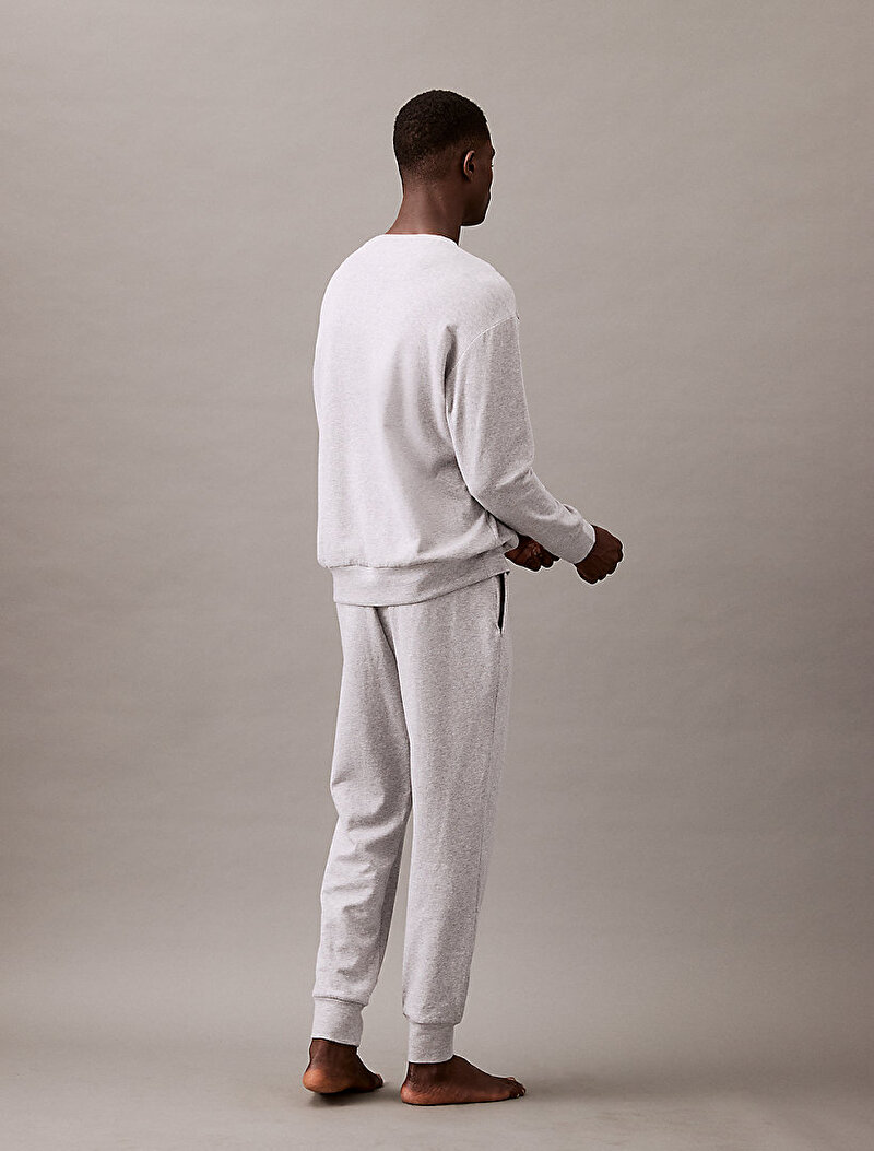 Calvin Klein Gri Renkli Erkek Sweatshirt