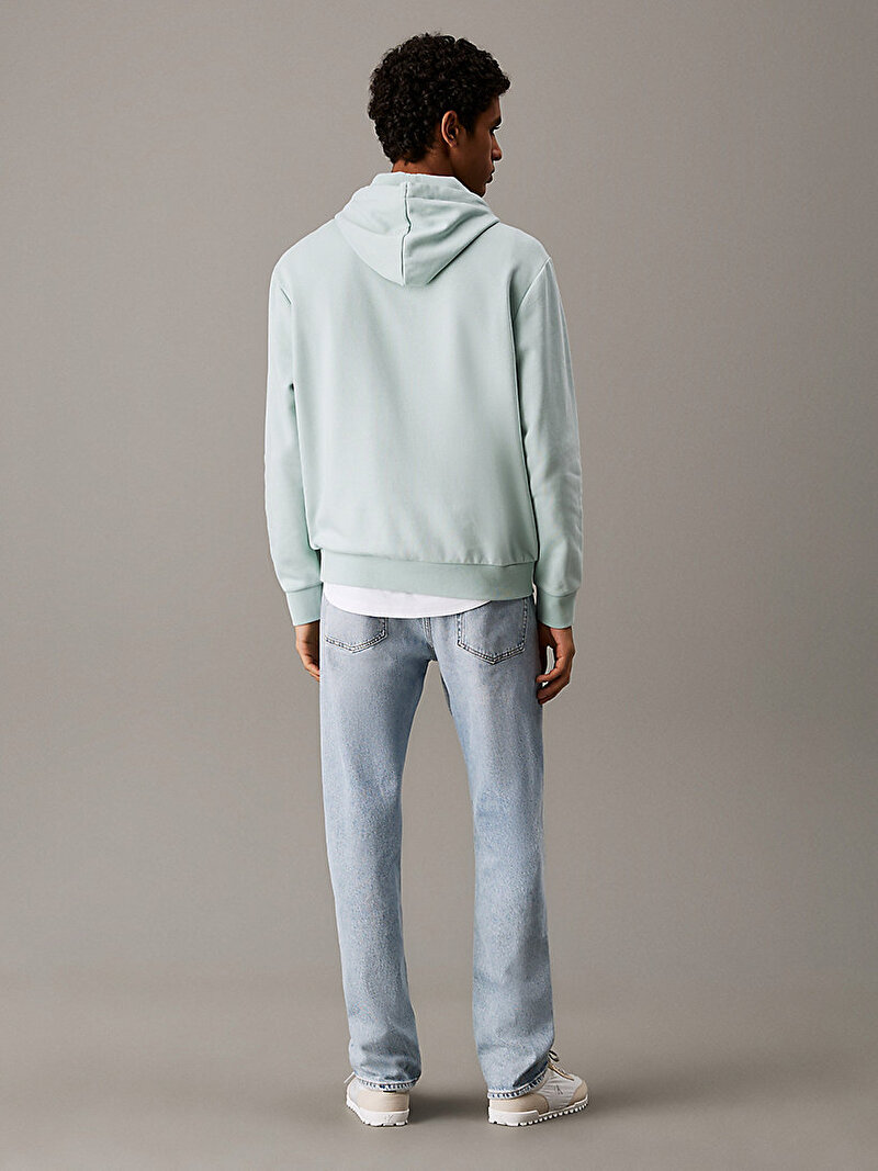 Calvin Klein Yeşil Renkli Erkek Monologo Sweatshirt