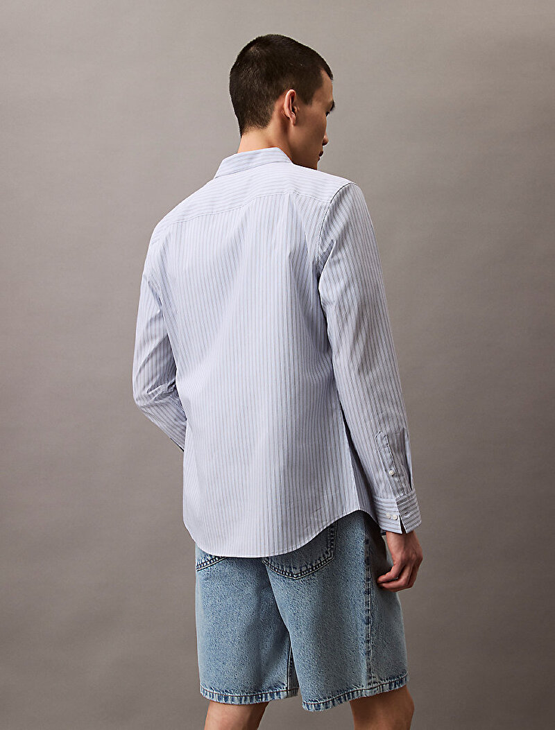 Calvin Klein Mavi Renkli Erkek 90s Indigo Şort