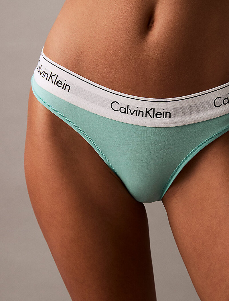 Calvin Klein Mavi Renkli Kadın Tanga