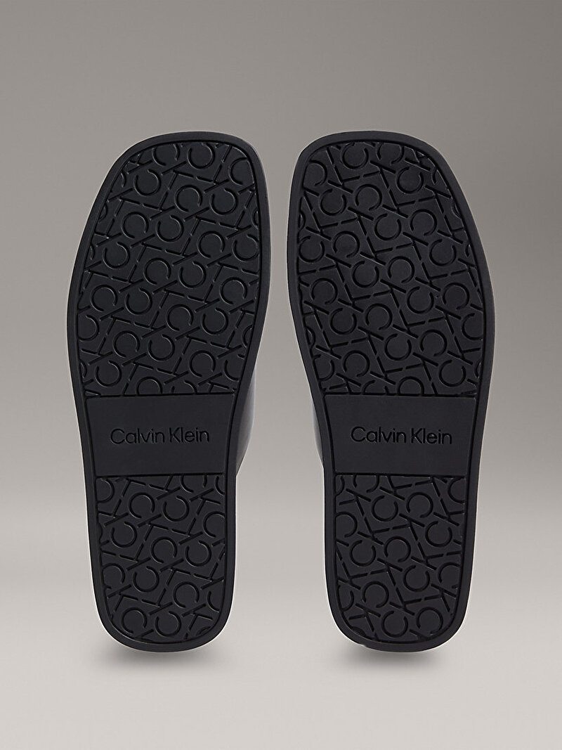 Calvin Klein Siyah Renkli Erkek Criss Cross Terlik