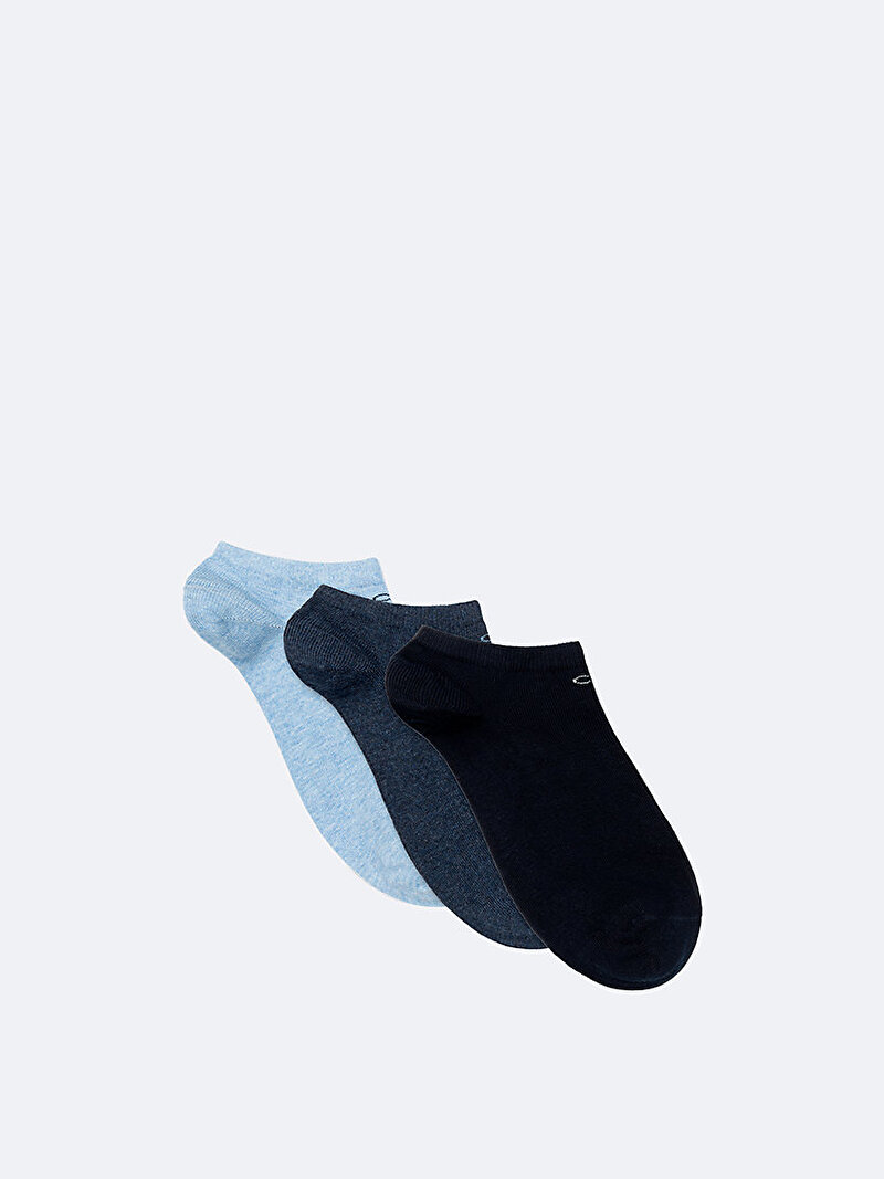 Kadın 3'Lü Paket Sneaker Çorabı