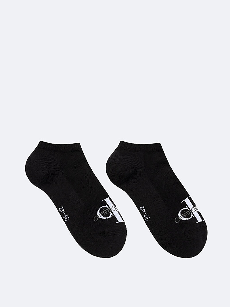Calvin Klein Siyah Renkli Erkek 2'li Paket Sneaker Çorabı