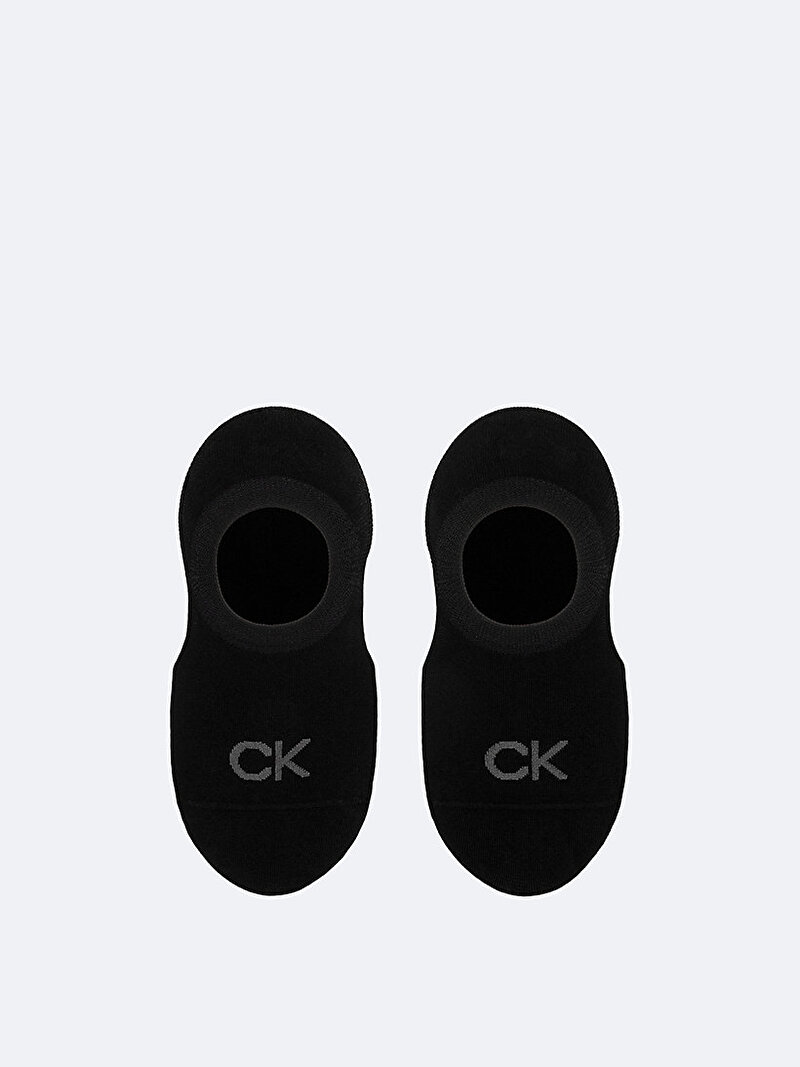 Calvin Klein Siyah Renkli Kadın Footie Çorap