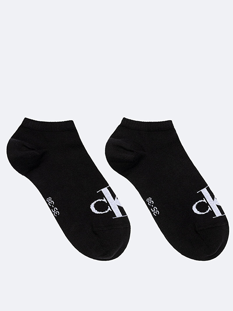 Calvin Klein Siyah Renkli Kadın 2'li Paket Sneaker Çorabı