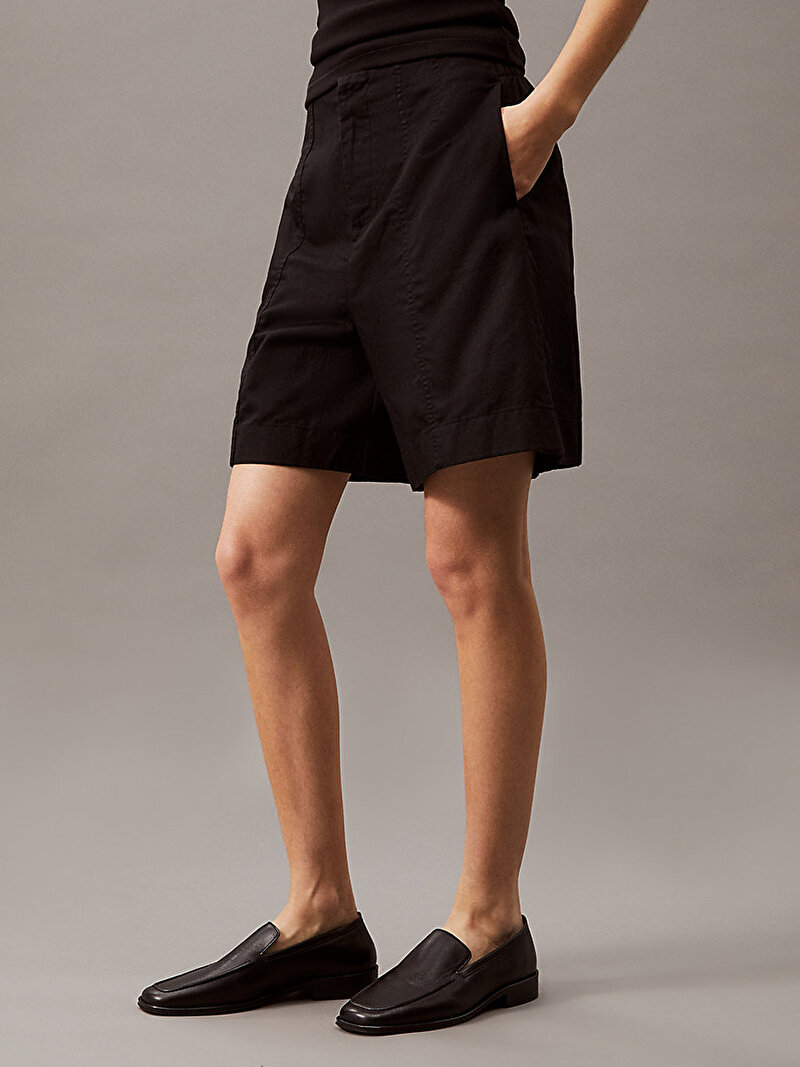 Kadın Soft Linen Şort