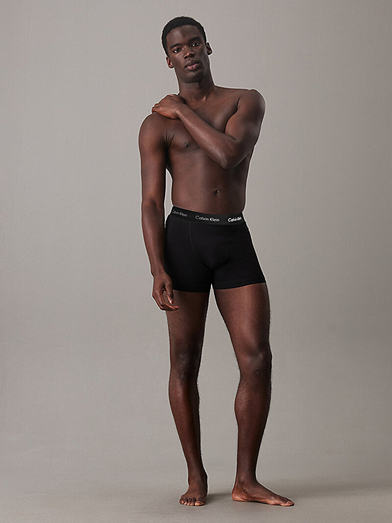 Calvin Klein Çok renkli Renkli Erkek 3'lü Paket Trunk Boxer Seti