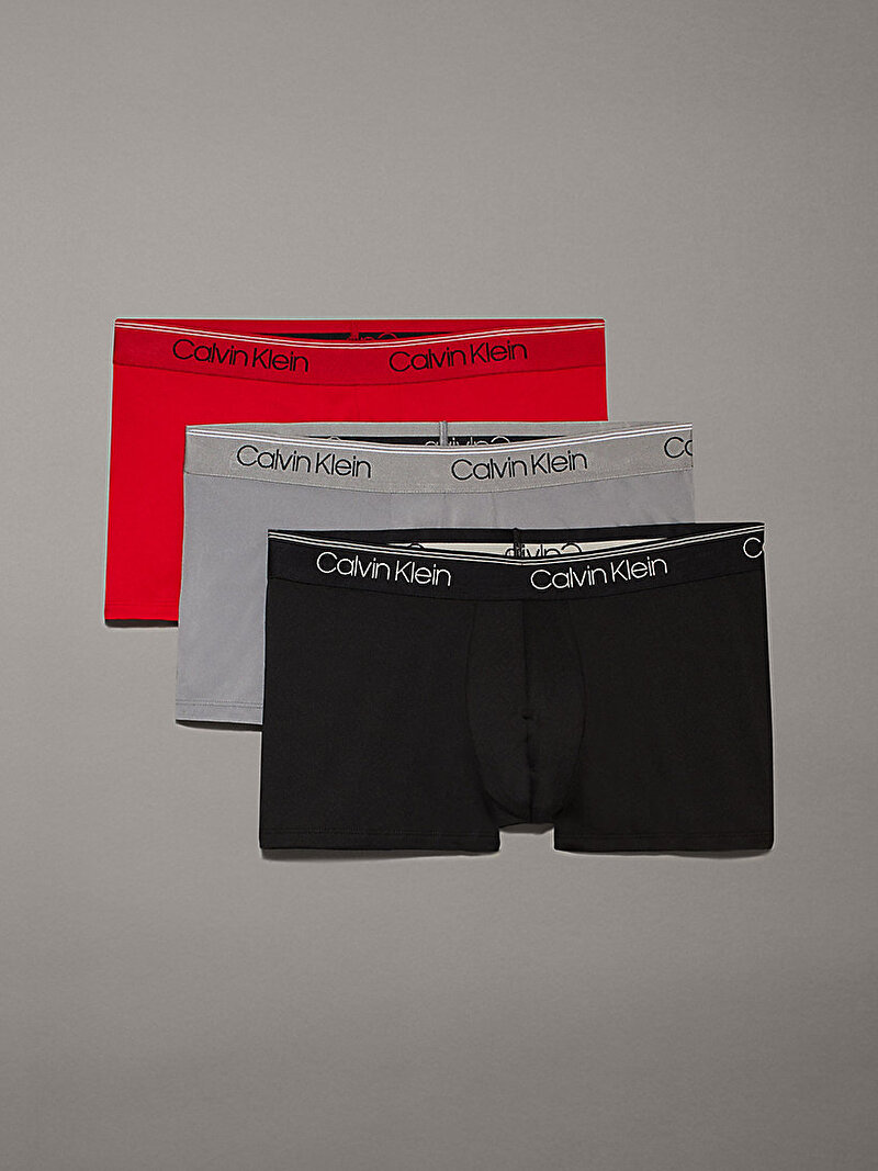 Erkek 3'lü Paket Low Rise Trunk Boxer Seti