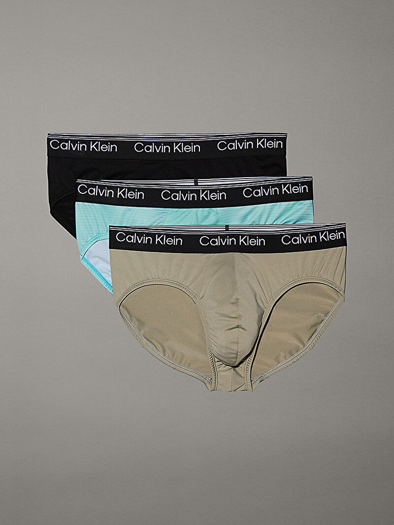 Calvin Klein Çok renkli Renkli Erkek 3'lü Paket Hip Slip Seti