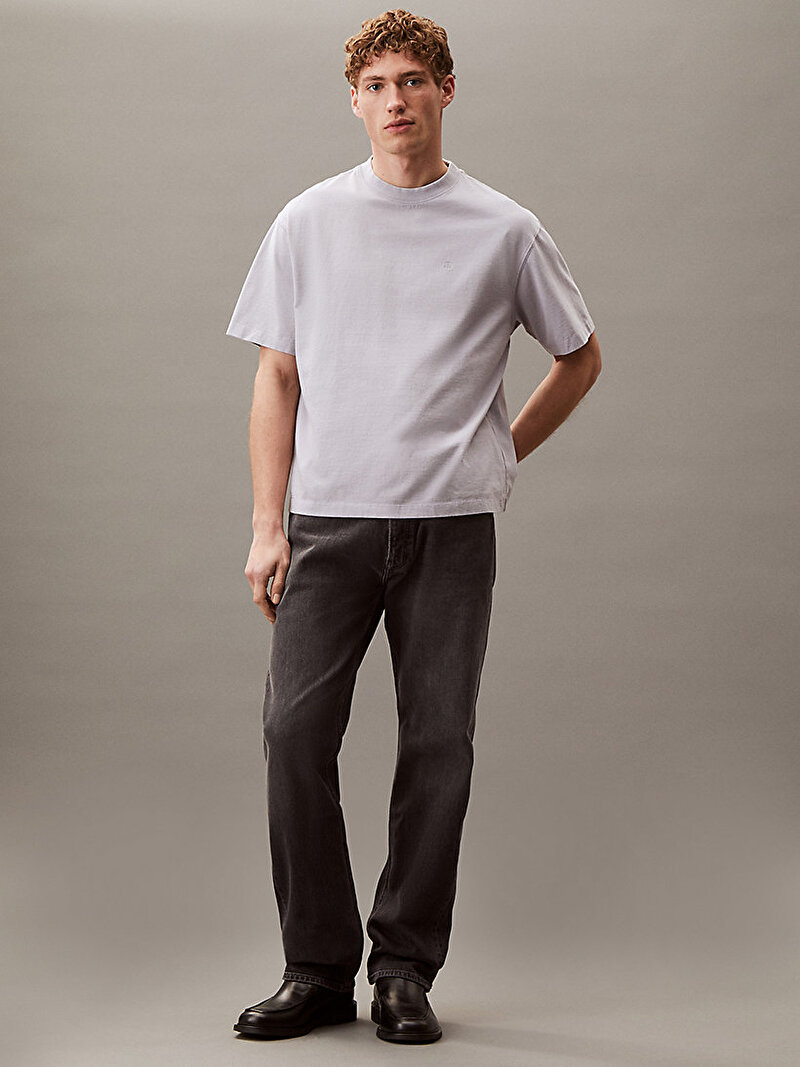 Calvin Klein Mor Renkli Erkek Jersey T-shirt