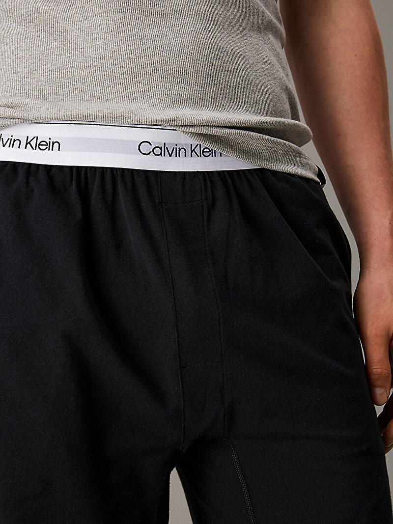 Calvin Klein Siyah Renkli Erkek Şort Pijama Altı