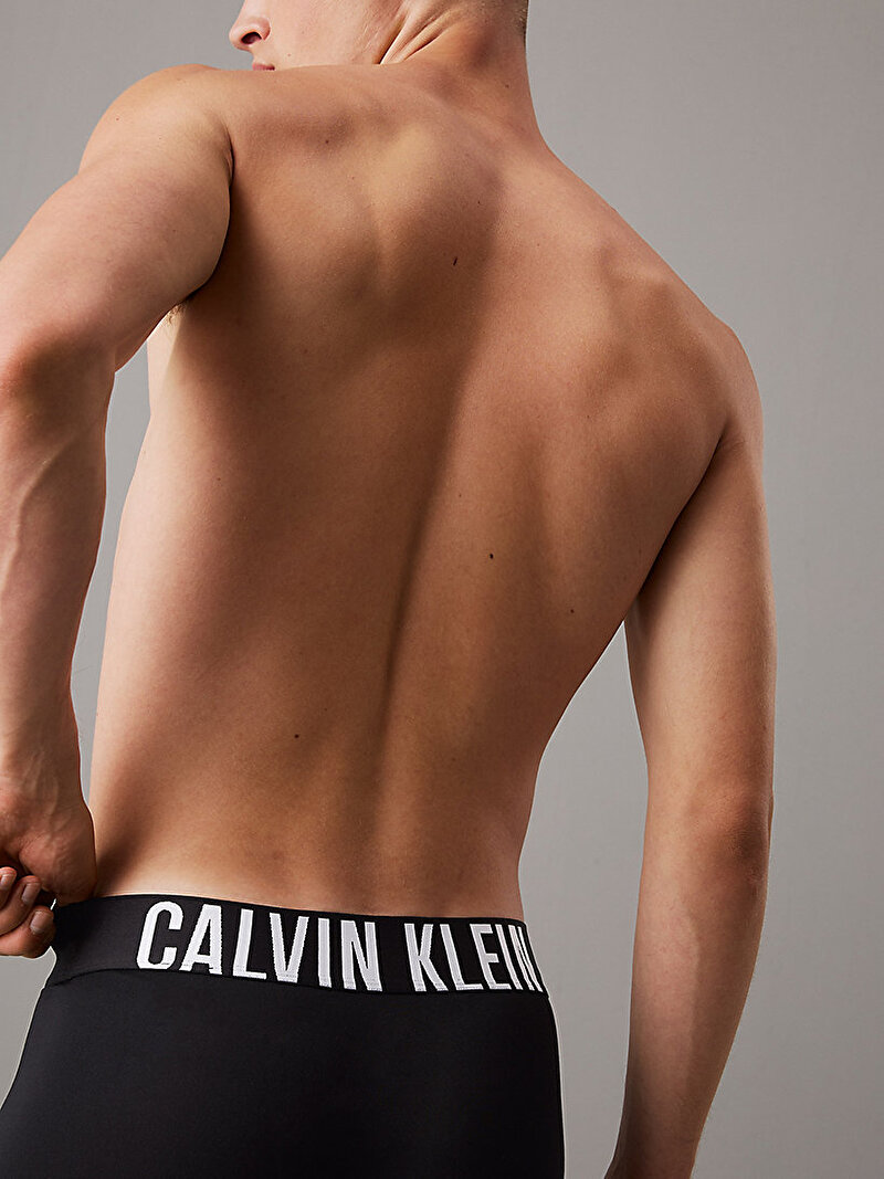 Calvin Klein Siyah Renkli Erkek 3'lü Paket Low Rise Trunk Boxer Seti