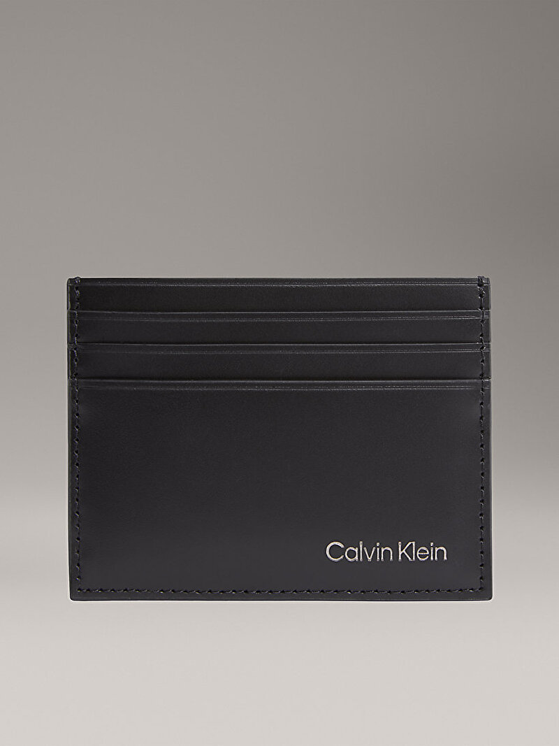 Calvin Klein Siyah Renkli Erkek CK Smooth Kartlık