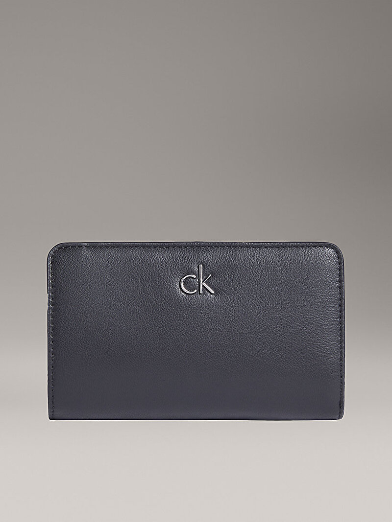 Calvin Klein Siyah Renkli Kadın CK Re-Lock Cüzdan