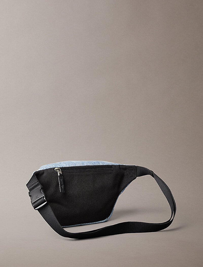 Calvin Klein Mavi Renkli Erkek CKJ Denim Bel Çantası