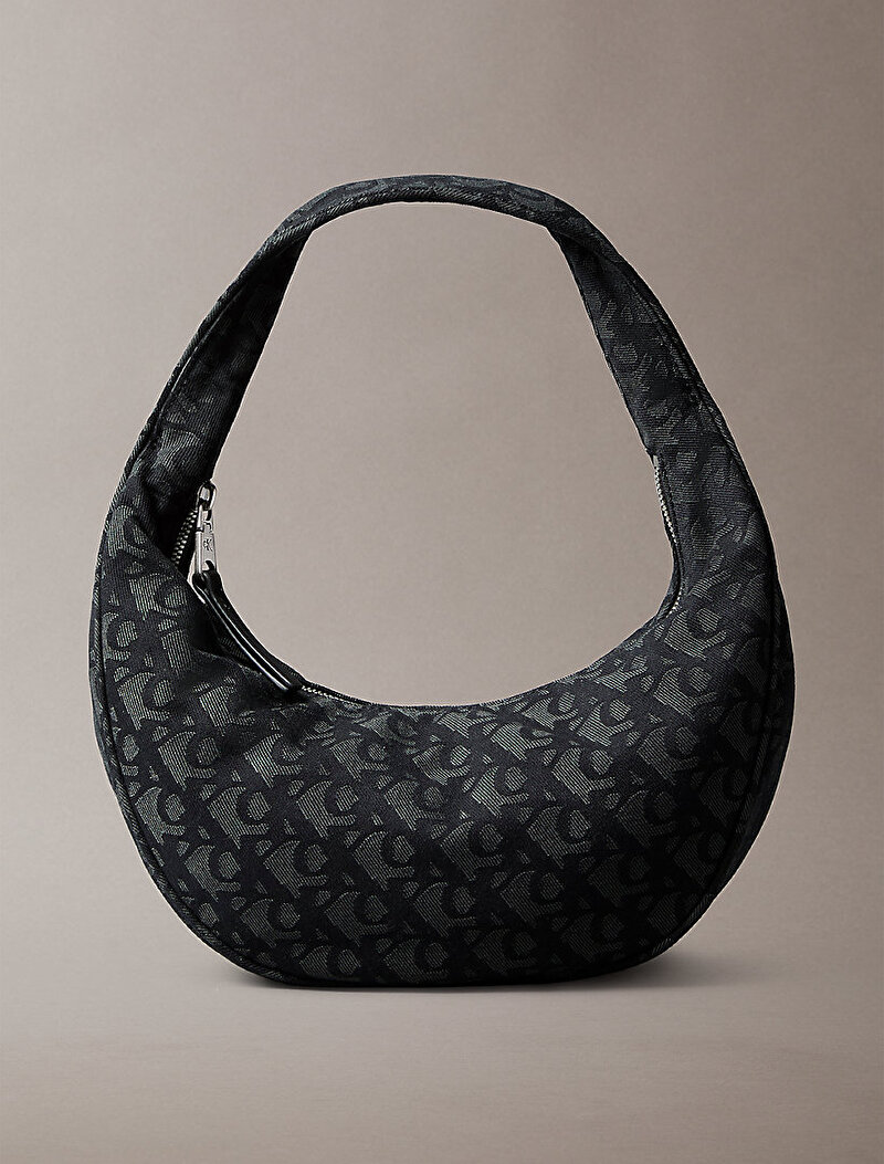 Kadın CKJ Monogram Pinched Çapraz Çanta