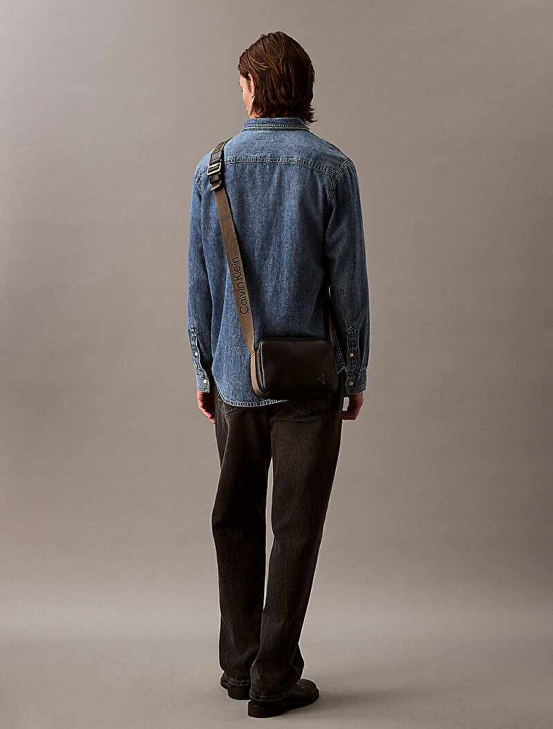 Calvin Klein Siyah Renkli Erkek Cargo Camera Çanta