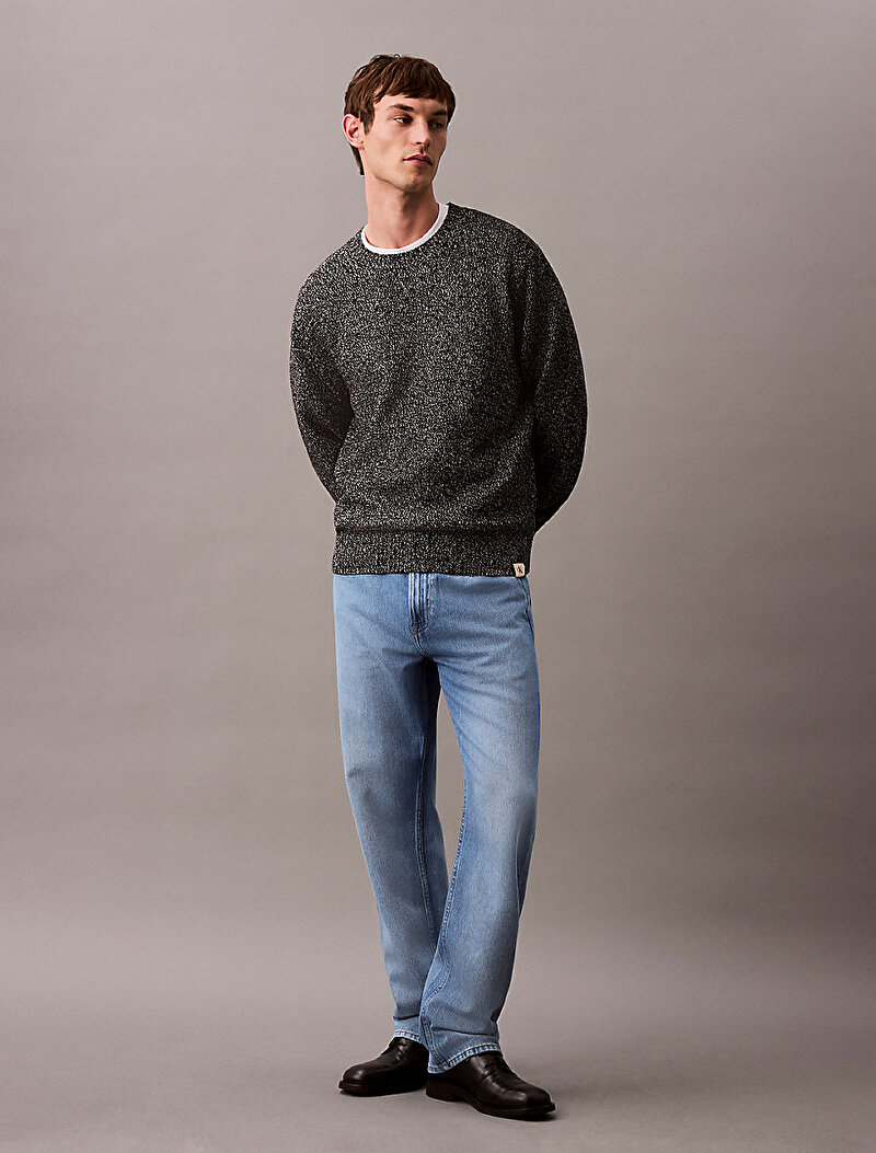 Calvin Klein Mavi Renkli Erkek 90S Straight Jean Pantolon