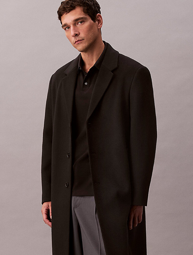 Calvin Klein Siyah Renkli Erkek Supima Chest Polo T-shirt