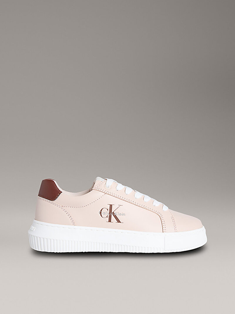 Calvin Klein Pembe Renkli Kadın Chunky Cupsole Mono Sneaker
