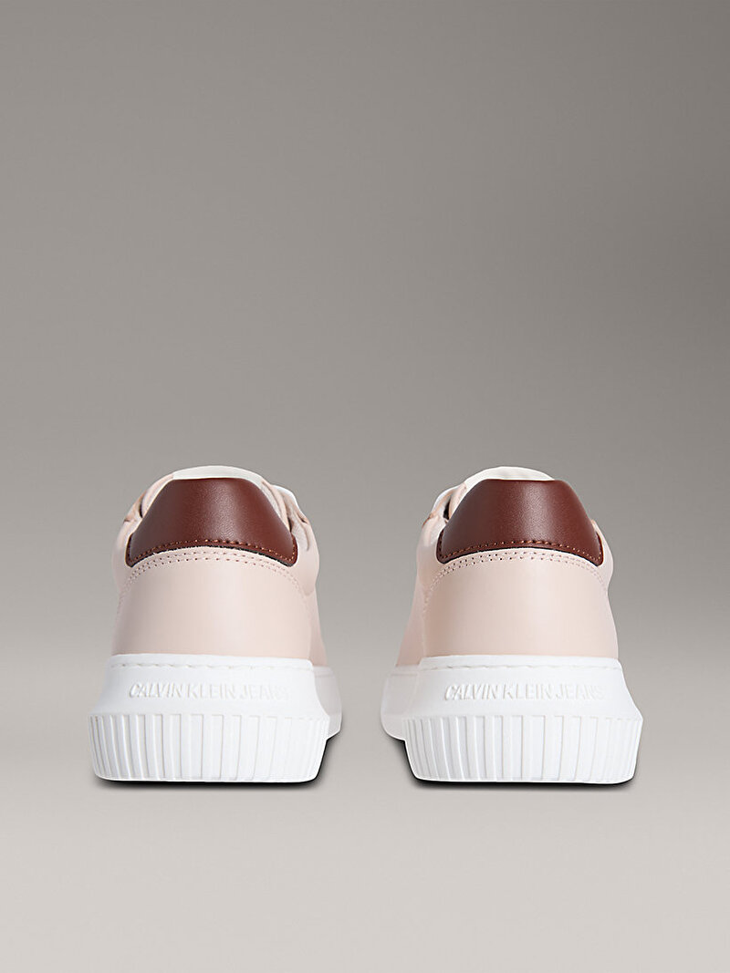 Calvin Klein Pembe Renkli Kadın Chunky Cupsole Mono Sneaker