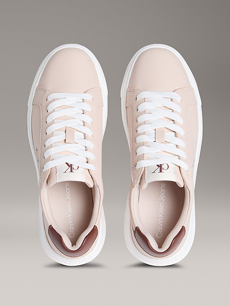 Calvin Klein Pembe Renkli Kadın Chunky Cupsole Mono Sneaker