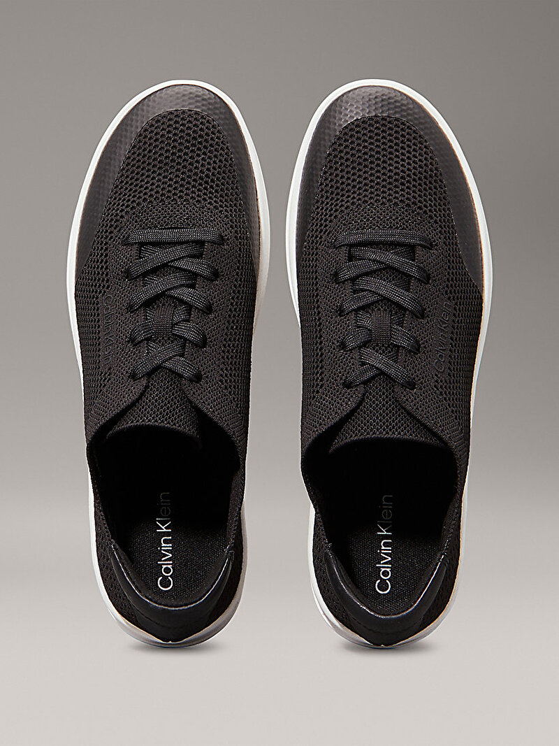 Calvin Klein Siyah Renkli Erkek Low Top Lace Up Sneaker