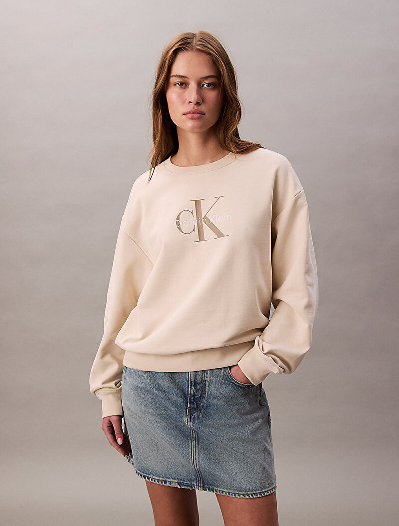 Kadın Monologo French Sweatshirt