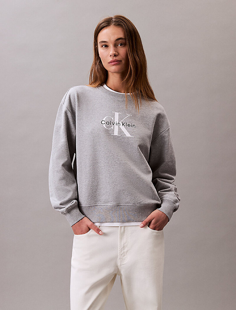 Kadın Monologo French Sweatshirt