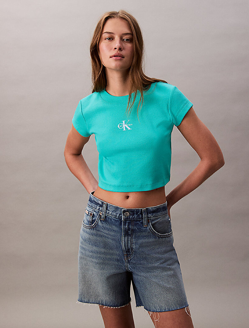 Kadın Monogram Baby T-shirt