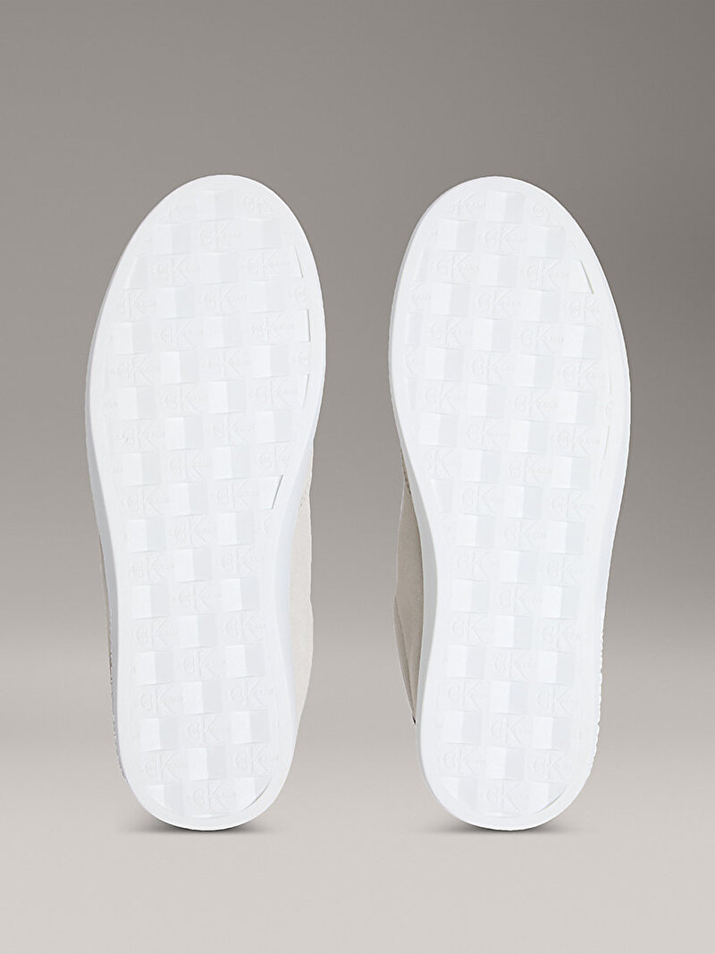 Calvin Klein Bej Renkli Kadın Classic Cupsole Mix Sneaker