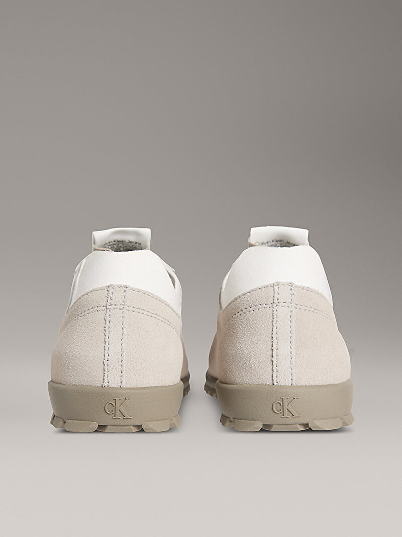 Calvin Klein Beyaz Renkli Kadın Low Profile Runner Sneaker