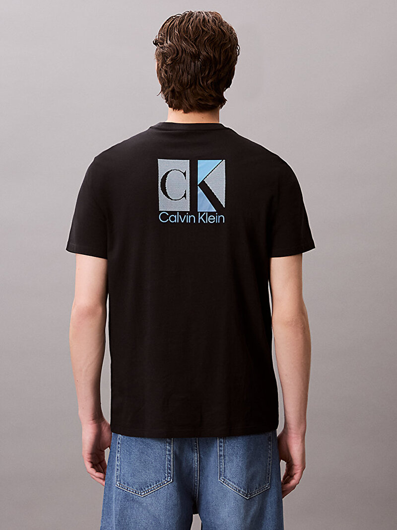 Calvin Klein Siyah Renkli Erkek 30s T-shirt