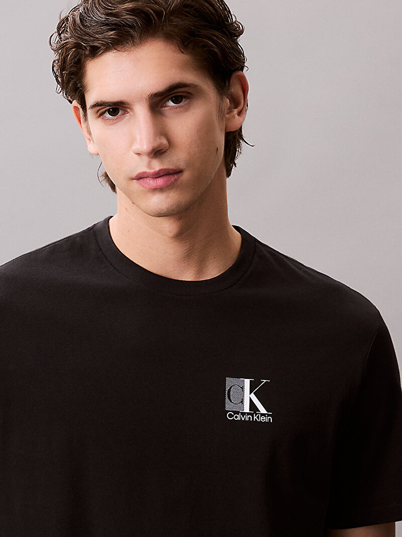 Calvin Klein Siyah Renkli Erkek 30s T-shirt