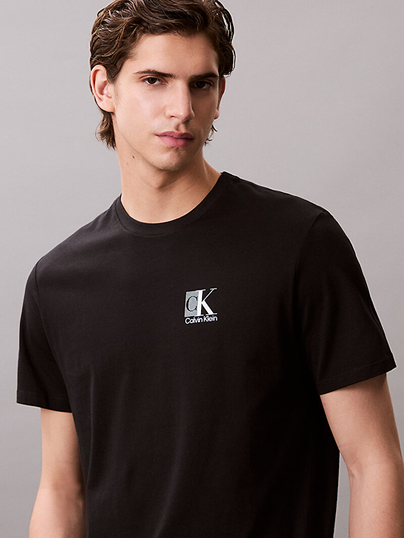 Calvin Klein Siyah Renkli Erkek 30s T-shirt