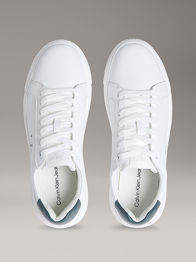 Calvin Klein Beyaz Renkli Erkek Chunky Cupsole Mono Sneaker